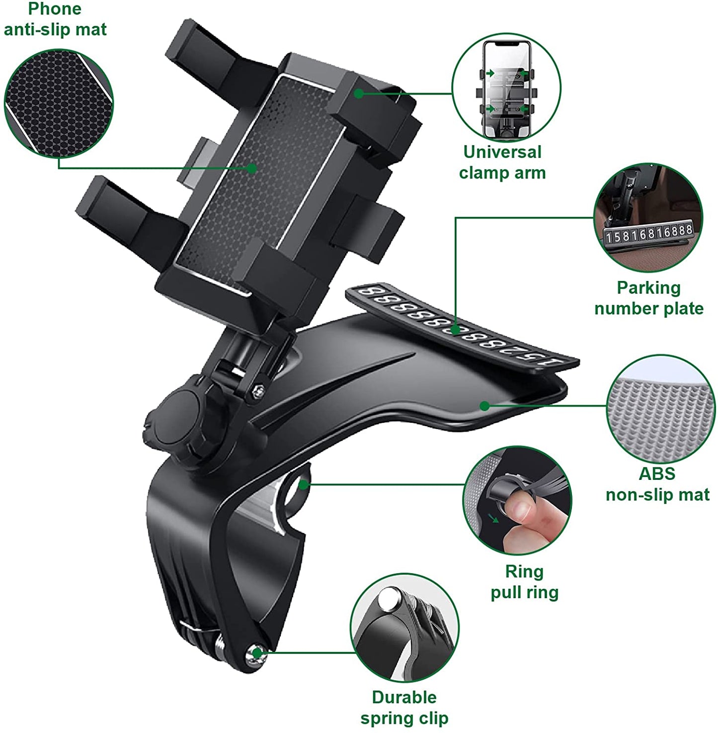 360° Rotation Universal Phone Holder.