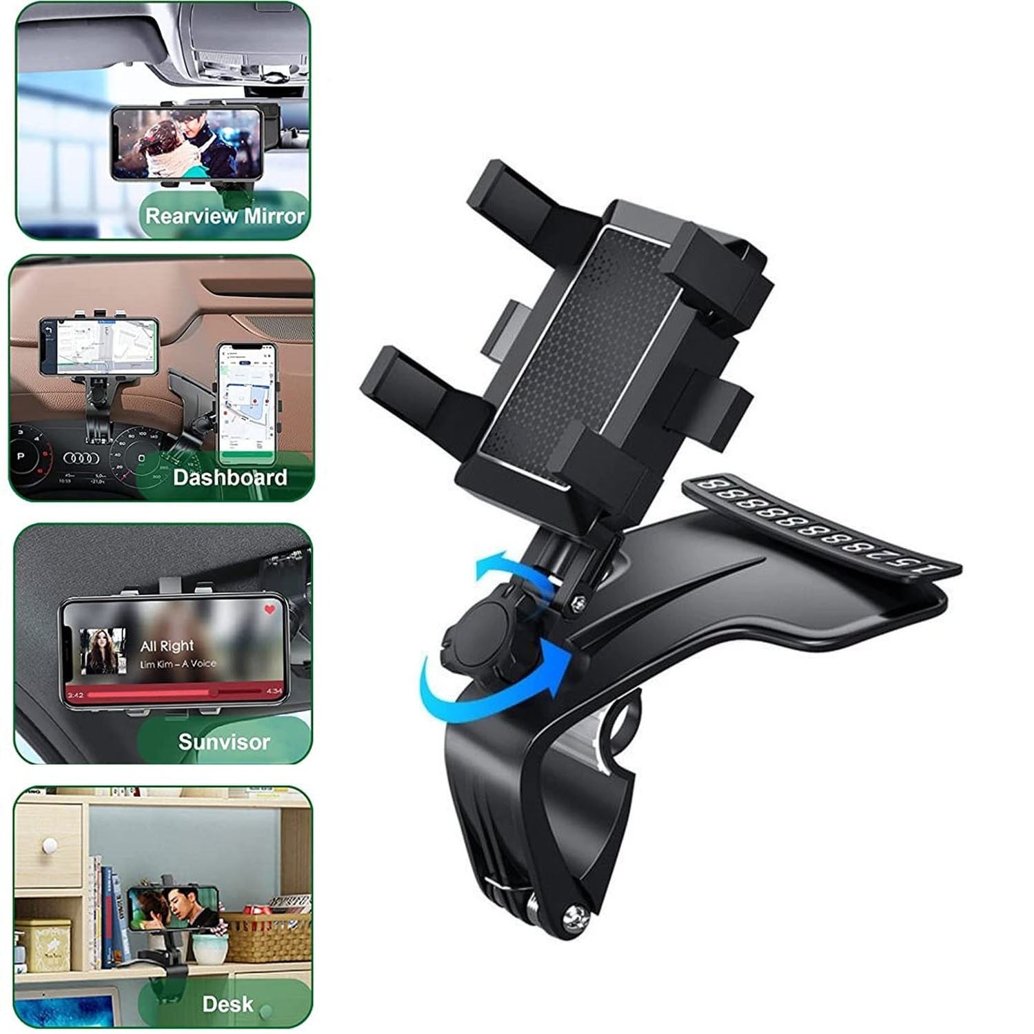 360° Rotation Universal Phone Holder.