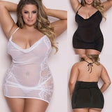 Baby doll Sexy Lingerie Plus Size Sexy Pajamas 3-5xl